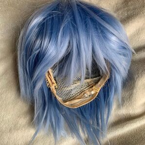 水色 ウィッグ かつら コスプレ 文化祭 ハロウィン パーティ