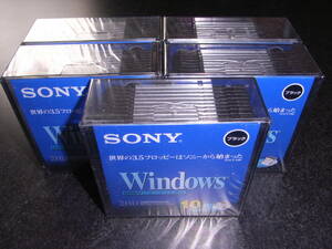 SONY 3.5インチ2HDフロッピーディスク 10枚×5個 Windows用 未開封新品③