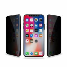 【スマホケース＋覗き防止フィルム】iPhone 11Pro MAX（6.5インチ） 用 青 スマホリング リング付きケース クリア 覗き防止フィルム付_画像8