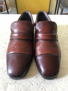 [ free shipping ]se Land CELAND Loafer 24cm EEEE dress shoes business shoes Brown tea shoes 