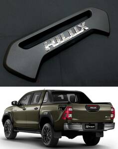 TOYOTA HILUX トヨタ純正 マイナーチェンジ 海外 ROCCO用 REVO テールゲートガーニッシュ GUN125 ハイラックス リアゲート バックドア用