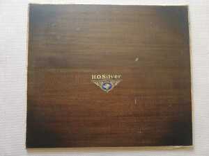  gramophone Logo board ( cover * parts ) H*O Silver Showa Retro goods N1155