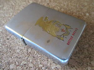 ZIPPO 『BETTER BREAD MIAMI MAID ベター ブレッド マイアミ メイド インディアン娘』1960年製造 レトロ オイルライター ジッポ 廃版激レア