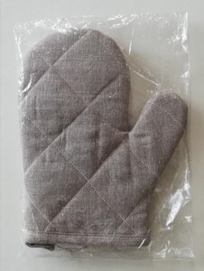 リネン ミトン グローブ 麻 鍋つかみ