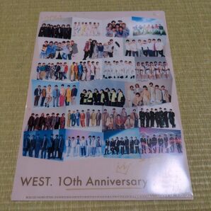 WEST. 10th〜 クリアファイル 集合