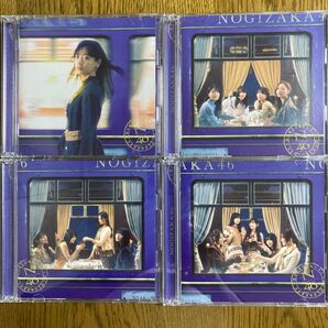 乃木坂46 CD チャンスは平等 TYPE-A.B.C.D4枚セット まとめ売り