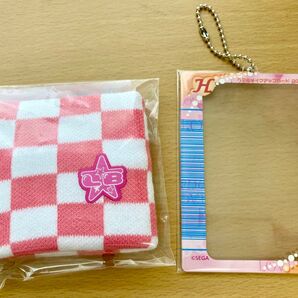 ラブandベリー ラッキーくじ アンコール リストバンド カードケース 2点