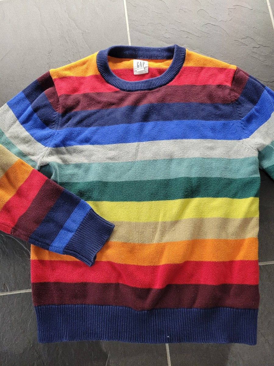 GAP キッズ 150サイズ セーター ニット ボーダー 子供服