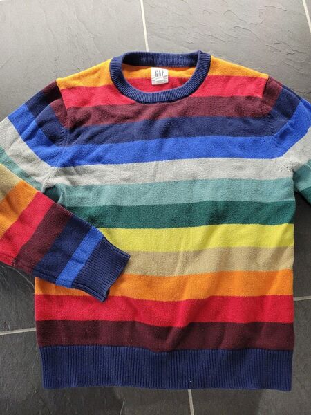 GAP キッズ 150サイズ セーター ニット ボーダー 子供服
