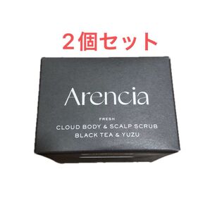 Arencia CLOUD BODY & SCALP SCRUB BLACK TEA & YUZU 柚子