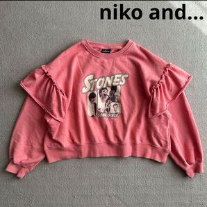 niko and.. The Rolling Stones フリルスウェット
