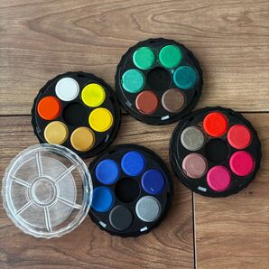 水彩絵具パレット4個セット コヒノール