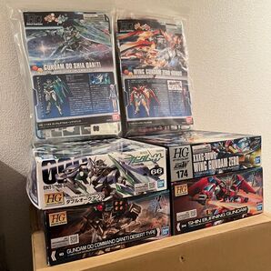 【未開封】 HG 1/144 コマンドクアンタウイングゼロ炎神バーニングシアクアンタ ガンプラまとめ売り