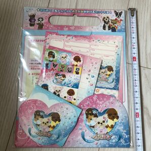 ワンタメ おてがみセット 犬キャラクター文房具セット レターセット お手紙セット 未使用