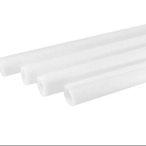 フォームチューブ スポンジ 保護スリーブ 保温 パイプ断熱材用 長さ1000 mm 内径25 mm 4個