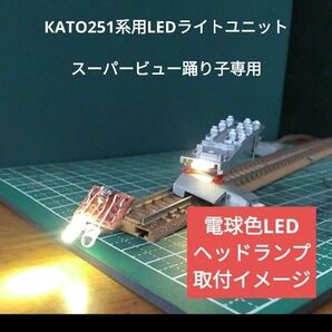 КATO251系(スーパービュー踊り子)LEDライトユニットセット【自作新品】