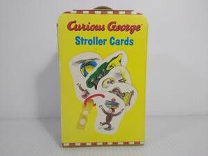 おさるのジョージ ストローラーカード　ベビー 赤ちゃん用 絵本 おもちゃ　CURIOUS GEORGE STROLLER CARDS