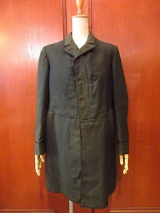 Vintage ~ 1910-х годов ● Столковое пальто Deep Green ● 2009330S4-M-JK-TL 1890S1900S Античной формальной куртки