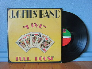 THE J.GEILS BAND●LIVE FULL HOUSE ATLANTIC SD 7241●200927t2-rcd-12-rkレコードUS盤米LP米盤72年Jガイルズバンド