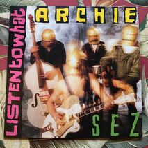 ARCHIE Original LP LISTEN TO WHAT サイコビリー ロカビリー_画像1