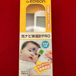 ケイジェイシー KJT0306 光ナビ体温計PRO 非接触 Dr.EDISON