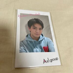 【早期予約特典】【未開封】Aぇ! group 3rd single「chameleon」チェキ風カード