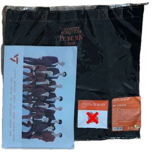 SEVENTEEN セブチ BE THE SUN ビザサン ライブ グッズ トートバッグ クリアファイル 全員 オール