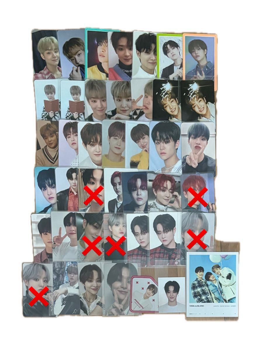 treasure トレジャー　MD 特典　トレカ まとめ売り 待望のジャパンセカンドミニアルバム『THE SECOND STEP : CHAPTER TWO