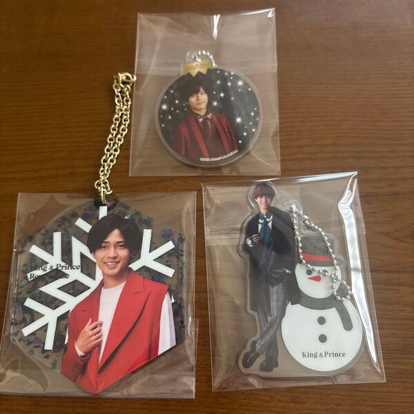 King & Prince 永瀬廉 クリスマス アクリルキーホルダー