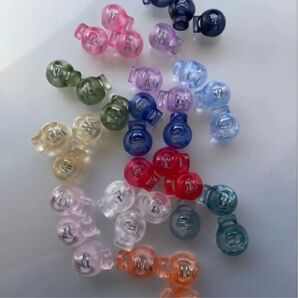 コードストッパーサイズ☆全色mix36個