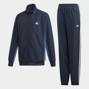 130 regular price 8789 jpy Adidas Jim * training to Lux -tsu setup Kids wear top and bottom 130 navy 