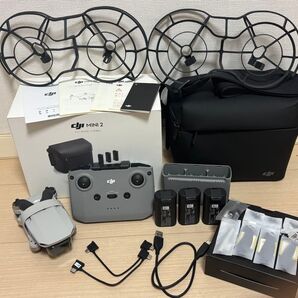 プロペラガード付【良品】DJI MINI2 ミニ2 Fly more combo コンパクト ドローン フライモアコンボ