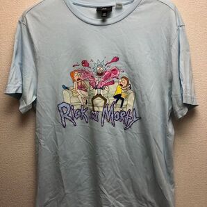 C. H&M Rick and Morty リック・アンド・モーティ 半袖Tシャツ サイズM アメリカアニメシャツ アメカジ