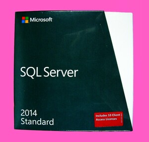[1367]Microsoft SQL Server 2014 Standard Retail English for United States 885370768688 американский английская версия нераспечатанный SKU-228-10255