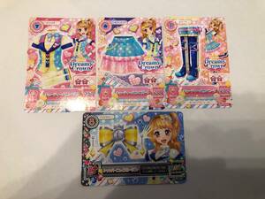 【新品未使用】アイカツ！カード　”4枚セット”　ミニレター