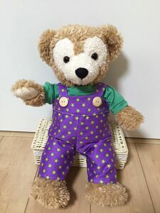 Art hand Auction ★Duffy ★Costume★Taille S★Ensemble salopette étoile violette★Fait main★★SherryMay★★, personnage, Disney, Duffy