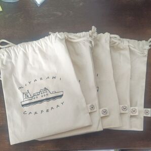 宮崎カーフェリー 巾着袋 5個セット まとめ売り 未使用