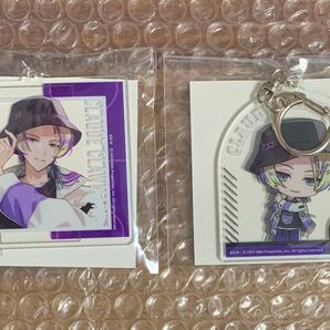 NBA × NIJISANJI Claude Clawmark キーホルダー 2種セット