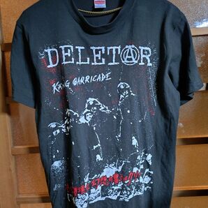 DELETAR ジャパンツアー ハードコア Tシャツ M 黒 666 パンク ジムズイン セディショナリーズ 好きに
