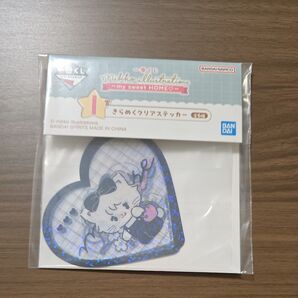 一番くじ Mikko illustrations きらめくクリアステッカー モノトーン ミッコ