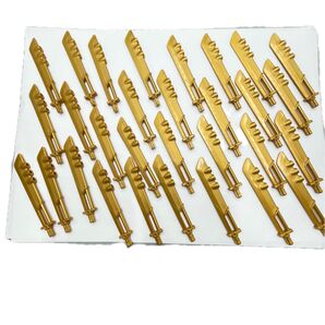 J3 レゴミニフィグのゴールドの大型剣30個セット 新品未使用 LEGO社正規品