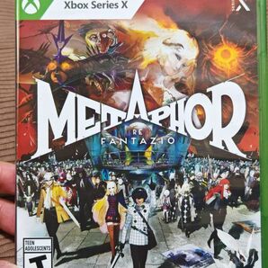 Xbox Series X メタファー:リファンタジオ(Metaphor: ReFantazio)海外パッケージ版 DLC未使用