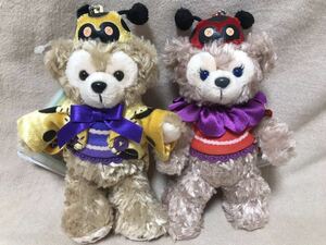 ☆超顔厳選☆ ダッフィー シェリーメイ ぬいぐるみ バッジ セット ハロウィン 2012【新品未使用】