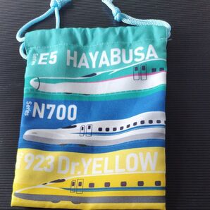◯⑬新幹線 巾着袋
