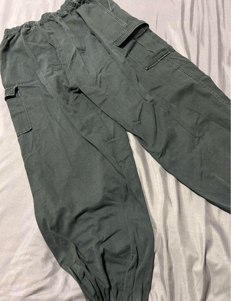 WEGO 黒 カーゴパンツ サイズF 綿100