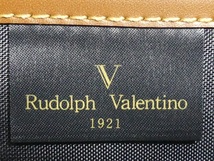 即決★Rudolph Valentino★ビジネスバッグ ルドルフバレンティノ メンズ 茶 ブラウン レディース エース かばん 出張カバン 鞄 鍵付き_画像9