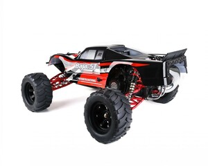  new goods * final product 45cc engine RC car 2WD Baja5T-MAX red suspension all ... engine * receiver * servo * transmitter etc ROVAN Japan representation shop exhibition 