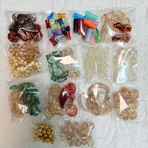 【おまとめ対象外】アンティーク調パーツちょっとづつまとめ売り21種