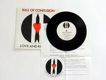 [l070]★UK盤EP★ラブ・アンド・ロケッツ★Love And Rockets★Ball Of Confusion★Bauhaus★Daniel Ash★David J★ステッカー付★美品_画像7