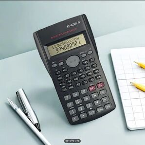 関数電卓 KK-82MS-D 単4電池タイプ ブラック 新品未使用品